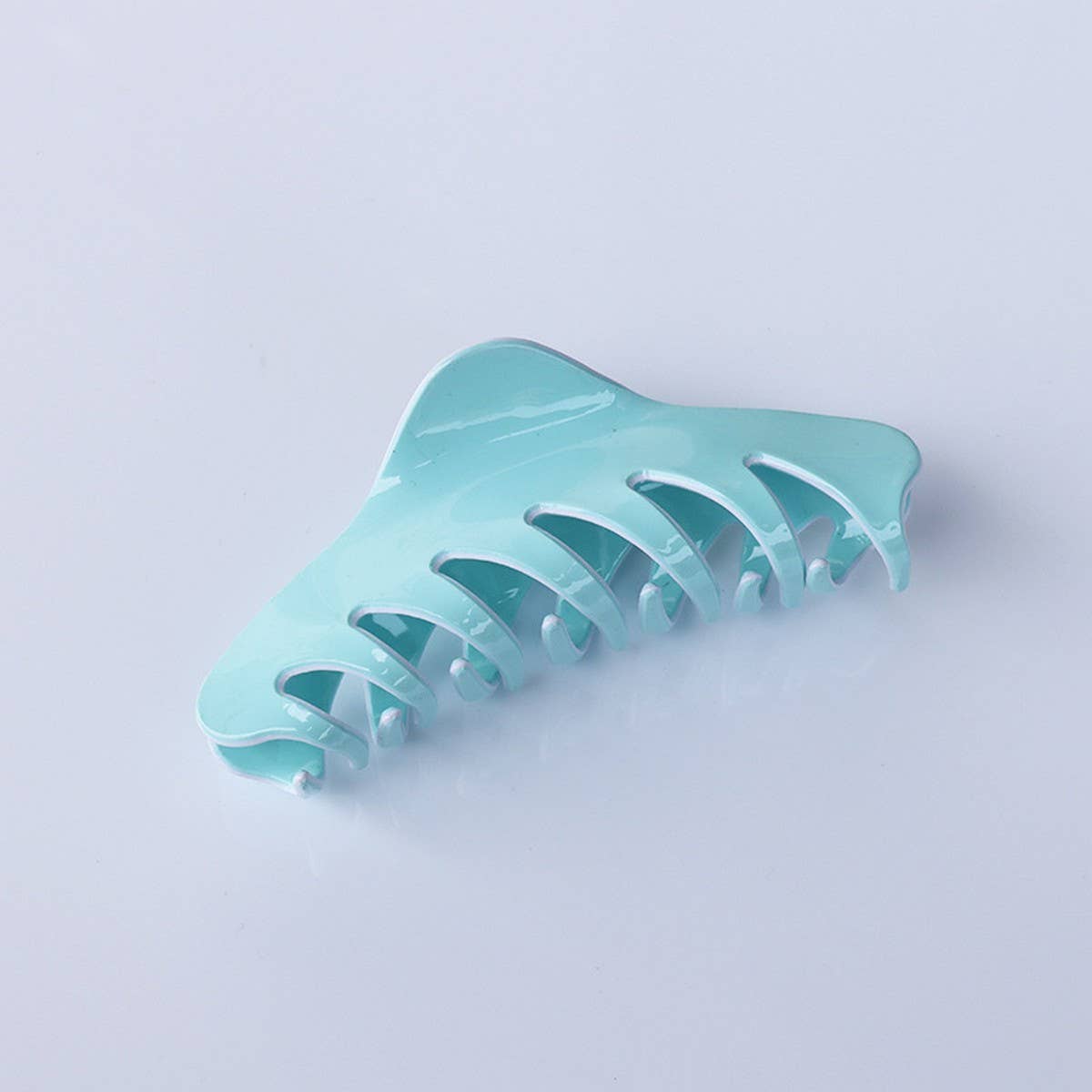 11.5cm Solid Edge Hair Claw, Large Back Shark Clip_CWAHA2613