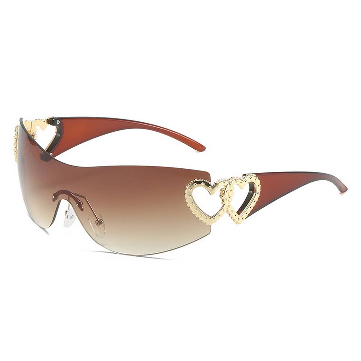 Y2K STYLE FRAMELESS ONE-PIECE HEART SUNGLASSES_CWASG0266