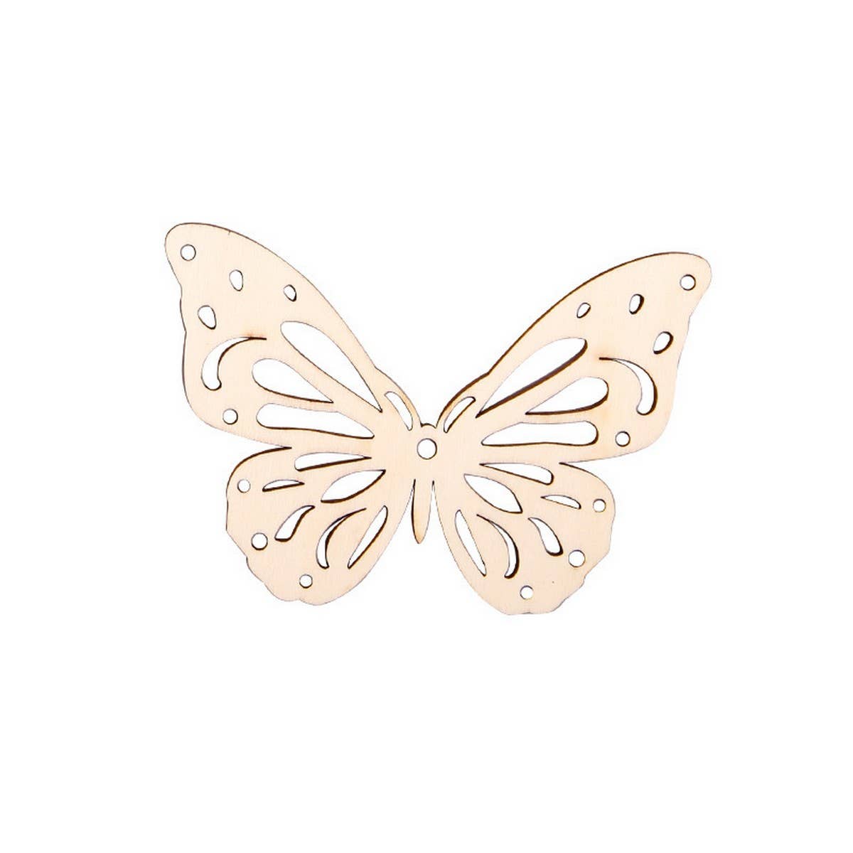 CWMM9158_CREATIVE HOLLOW BUTTERFLY WOOD HANGING ORNAMENTS