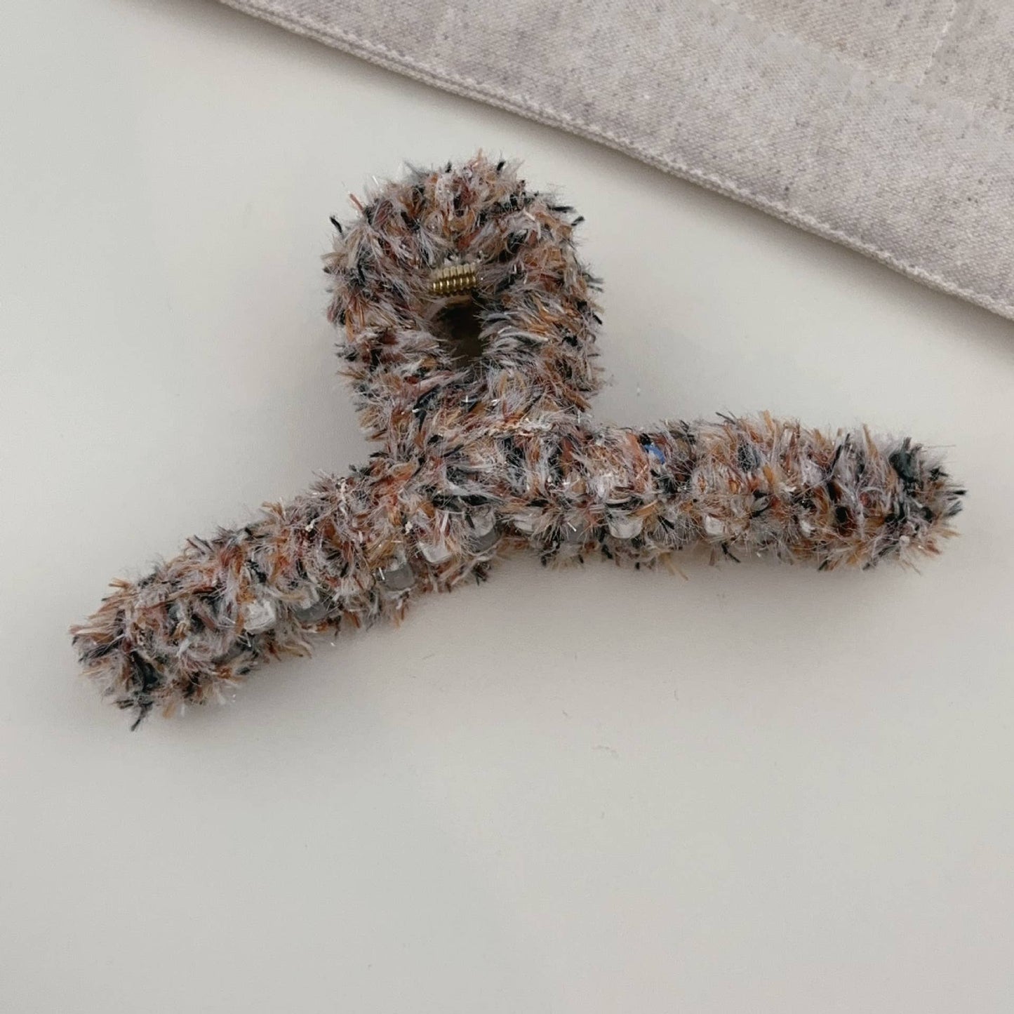 PATCHWORK FABRIC GRAB JACKET RACK LARGE