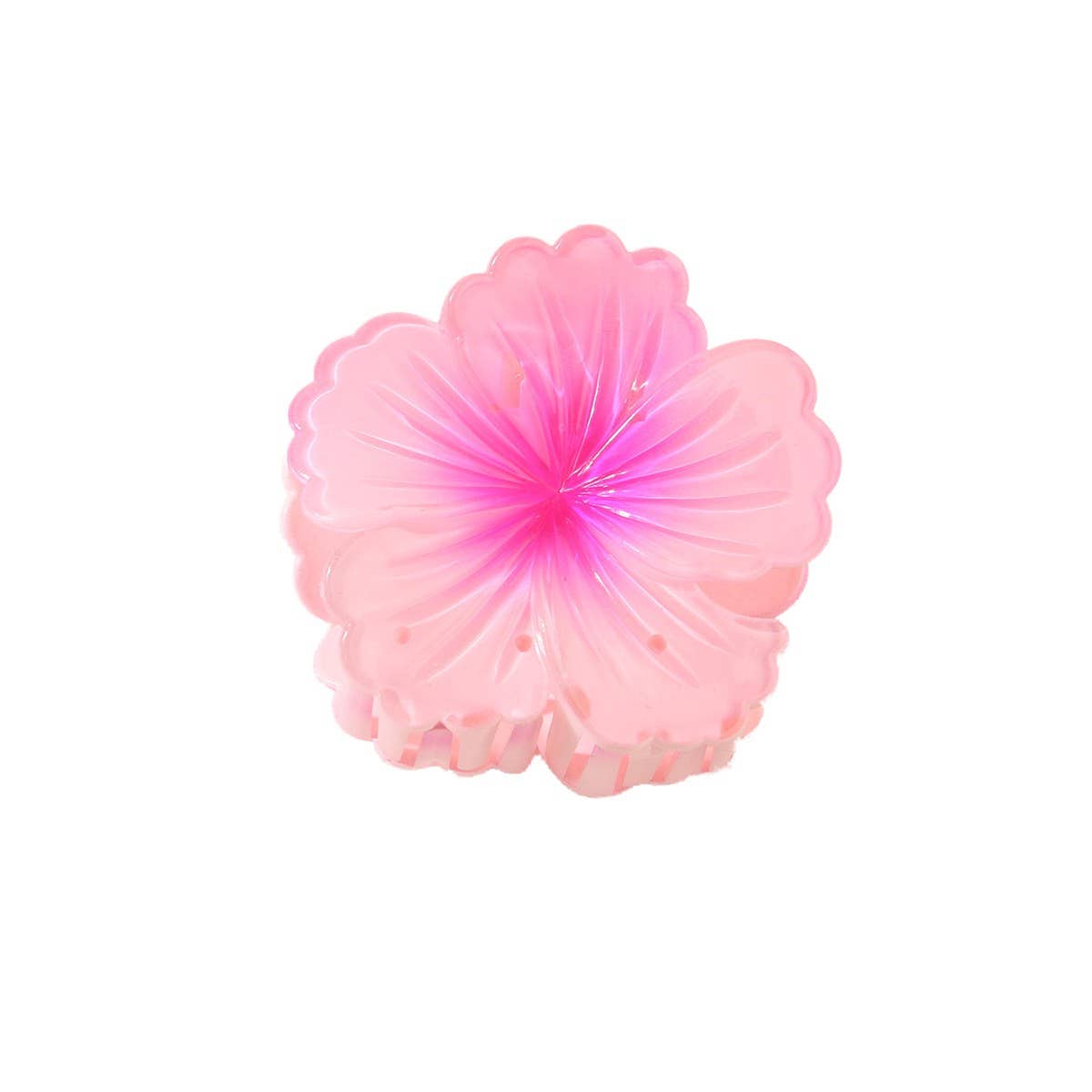 Gradient Flower Hair Claw - Elegant Summer Style