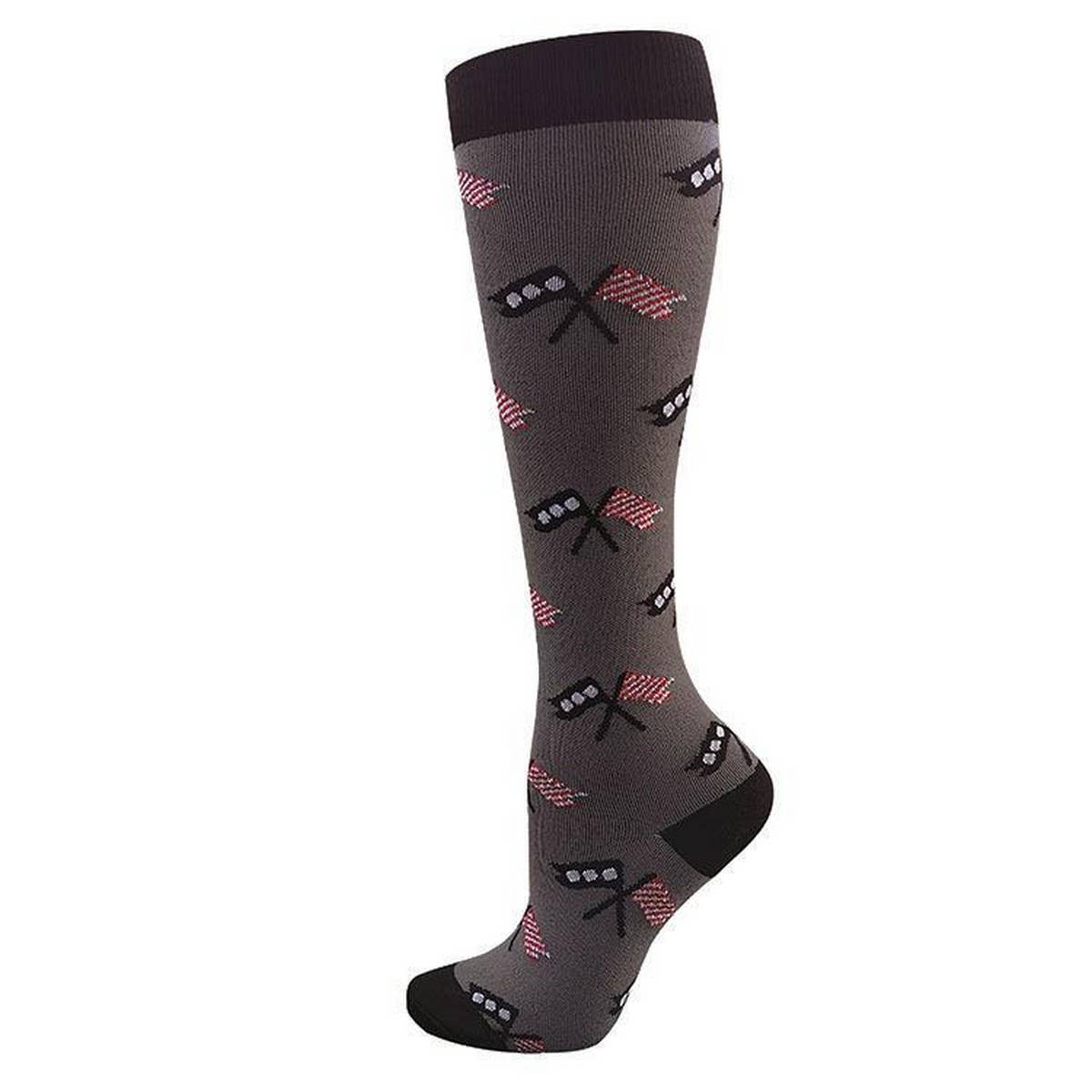 WOMEN'S SPORTS LONG ELASTIC COMPRESSION SOCKS