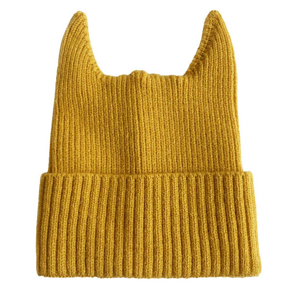 2-6 YEARS OLD SOLID COLOR CUTE HORN KNITTED HAT_CWAH2066