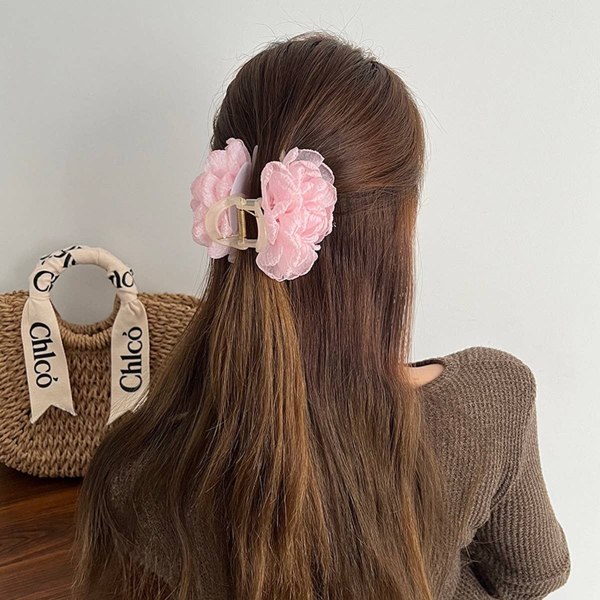 GIRLY SUPER FAIRY ROSE HAIRPINS_CWAHA1170