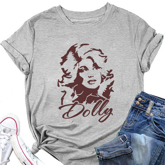 Trendy Women¡¯s Tee ? Casual Round Neck Shirt