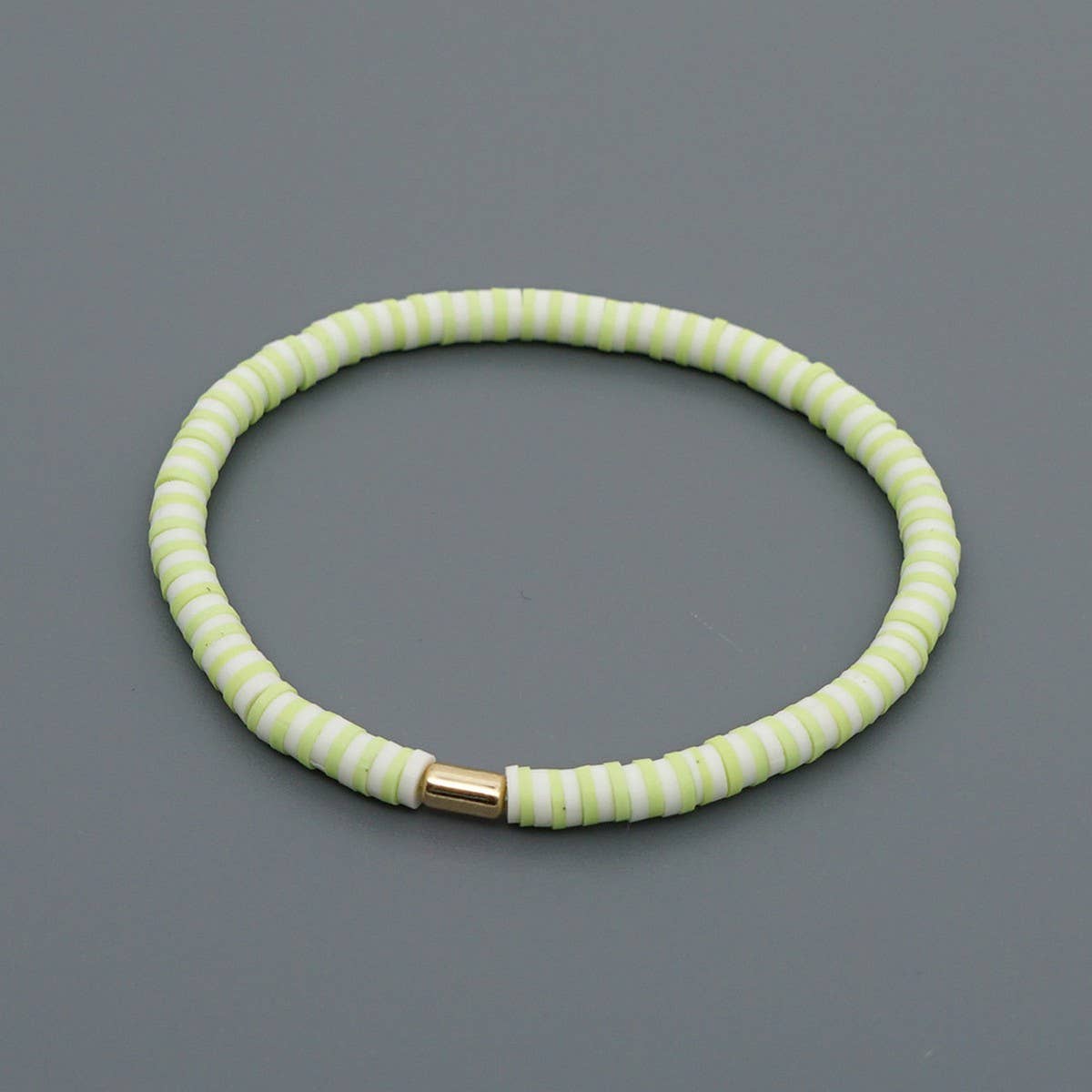 FASHIONABLE MULTI-COLOR SOFT CLAY BEADED BRACELET