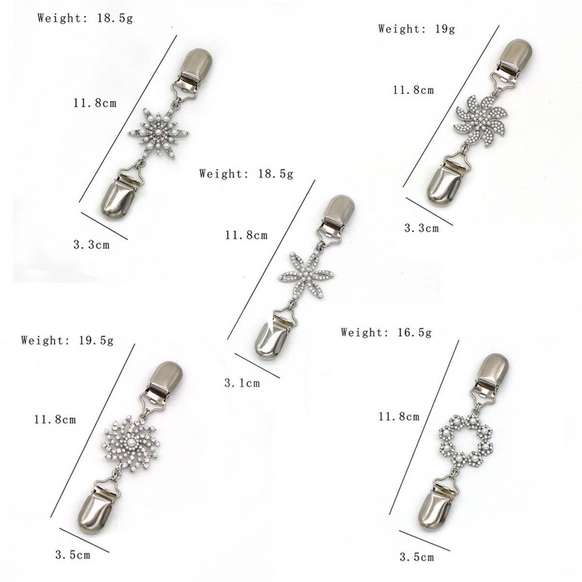 NEW FASHION PEARL DIAMOND ALL-MATCH SHAWL CLIP