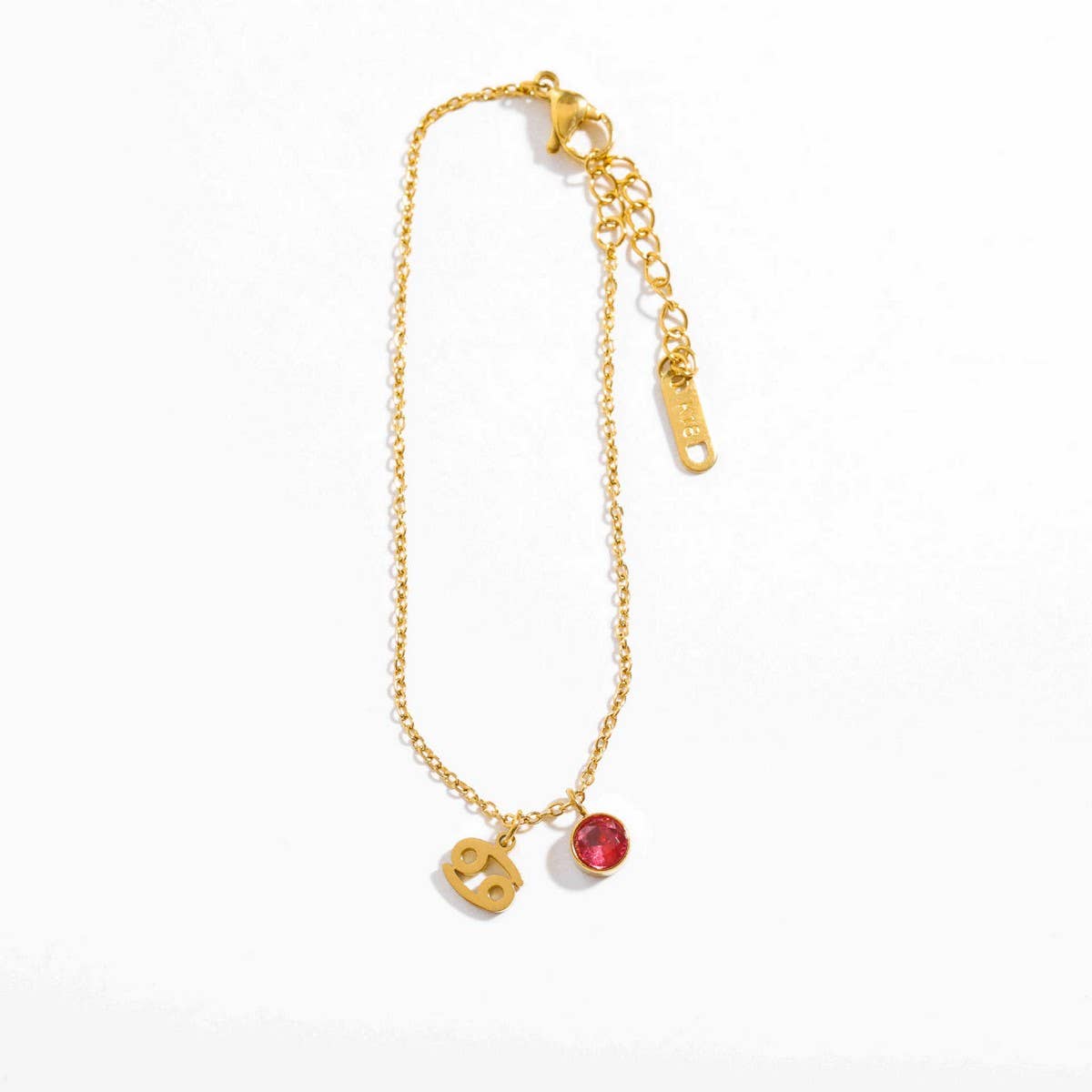 12 ZODIAC SIGNS ZIRCON HOROSCOPE RUNE BRACELET_CWAJE1611