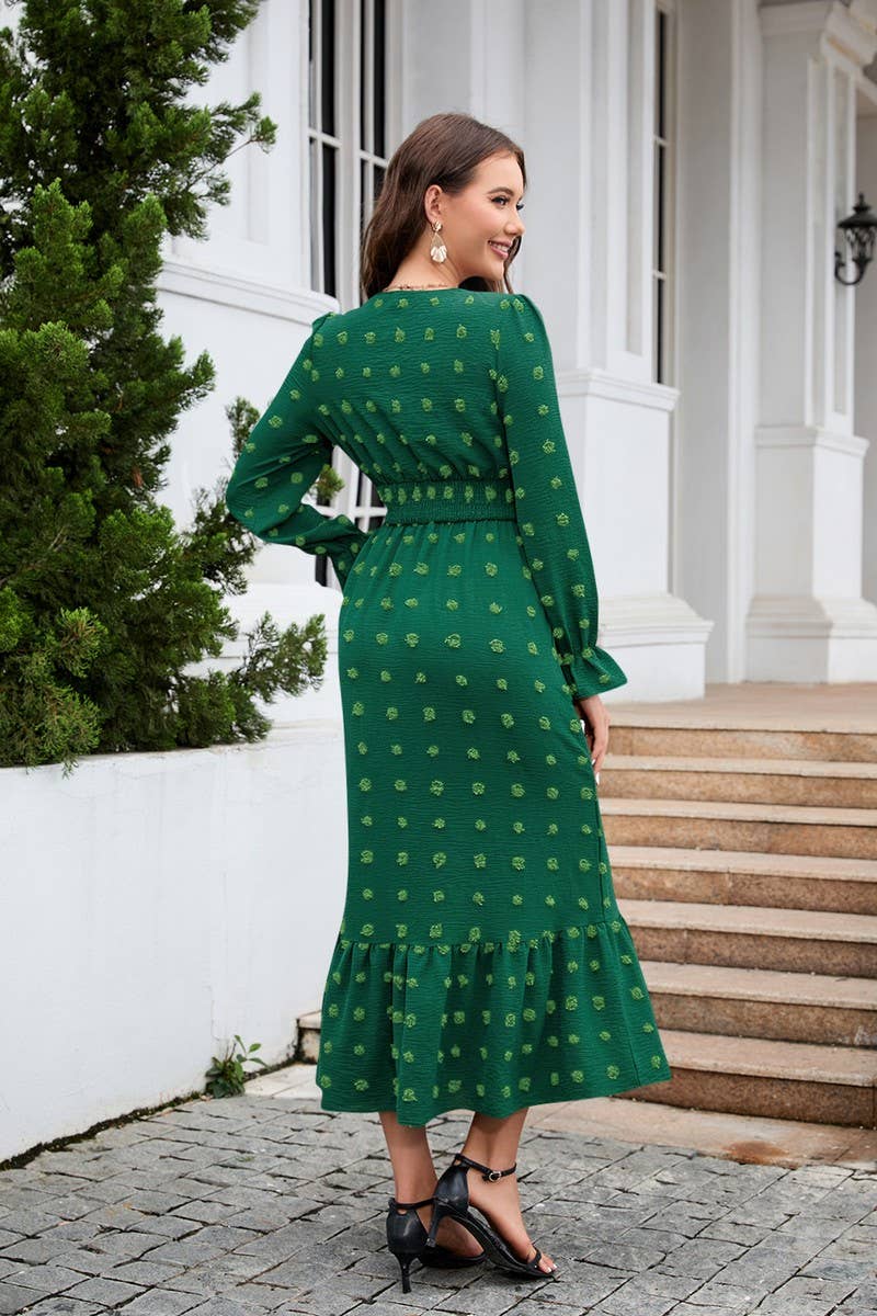 CWDMD4727_FRESH AND SWEET ALL-MATCH DRESS