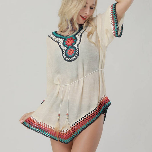 VINTAGE BIKINI BEACH SWIMSUIT COVER UP