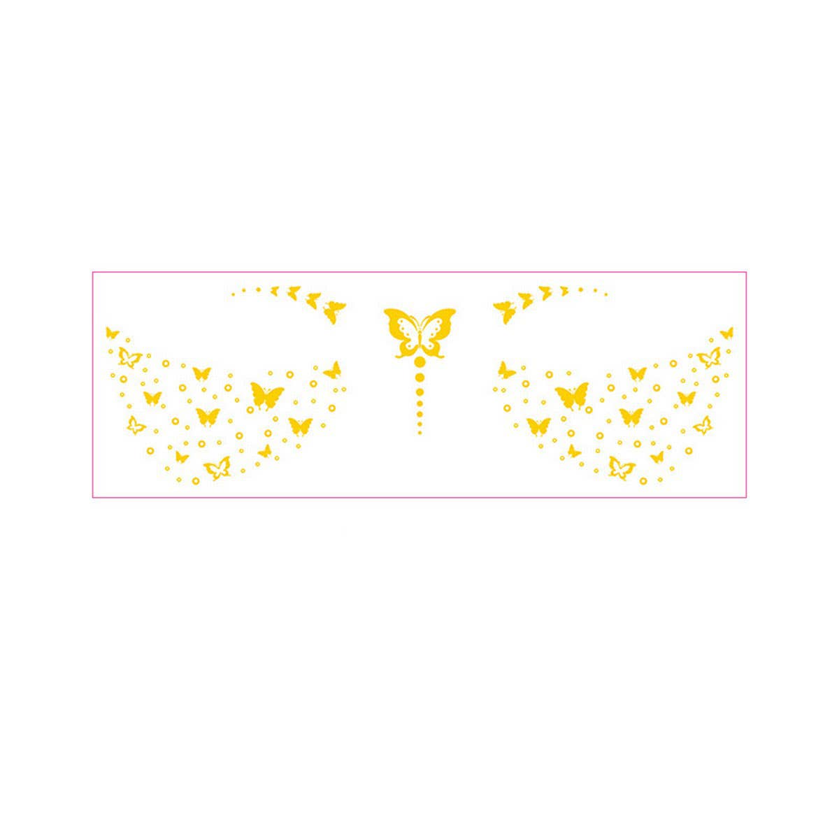 Gold Foil Freckle Tattoos for Makeup Looks