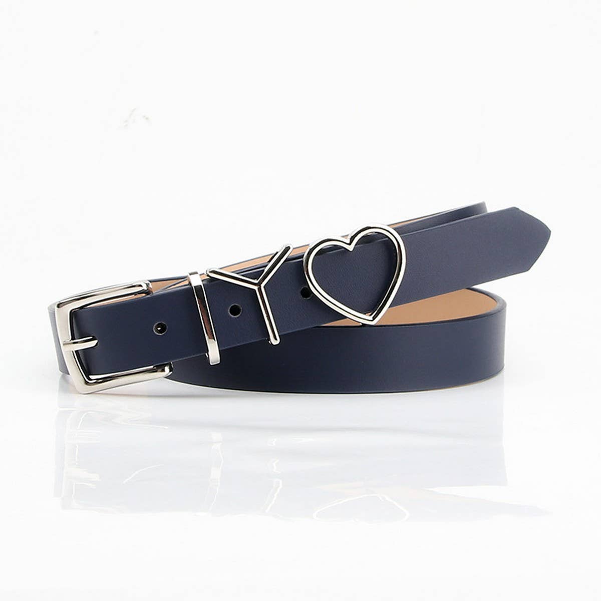 CLASSIC SIMPLE I LOVE YOU THIN BELTS_CWABE0396