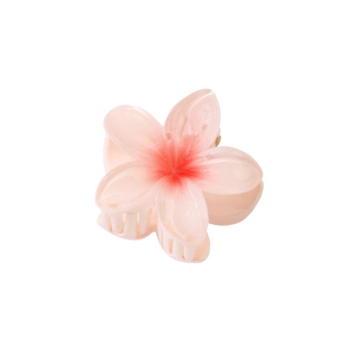 Candy Color Plumeria Hair Claw, Sweet Floral Clip_CWMM4985