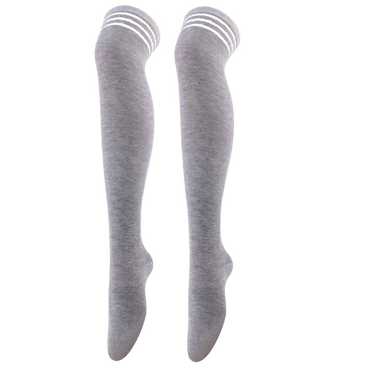 CWMM10088_WOMENKNEE-HIGH DANCE SOCKS COSPLAY