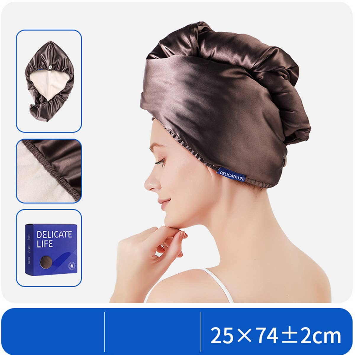 CWMM8409_HIGH-END DOUBLE-LAYER ABSORBENT HAIR TOWEL