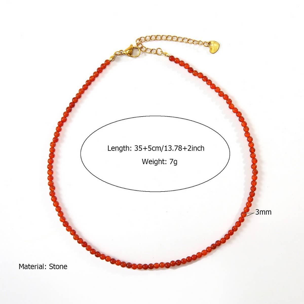 Starfish Eye Pendant Necklace Handmade Enamel_CWMM8872