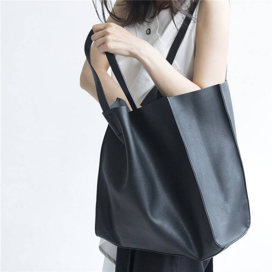 STYLISH AND MINIMALIST LARGE CAPACITY TOTE BAG_CWAB1387
