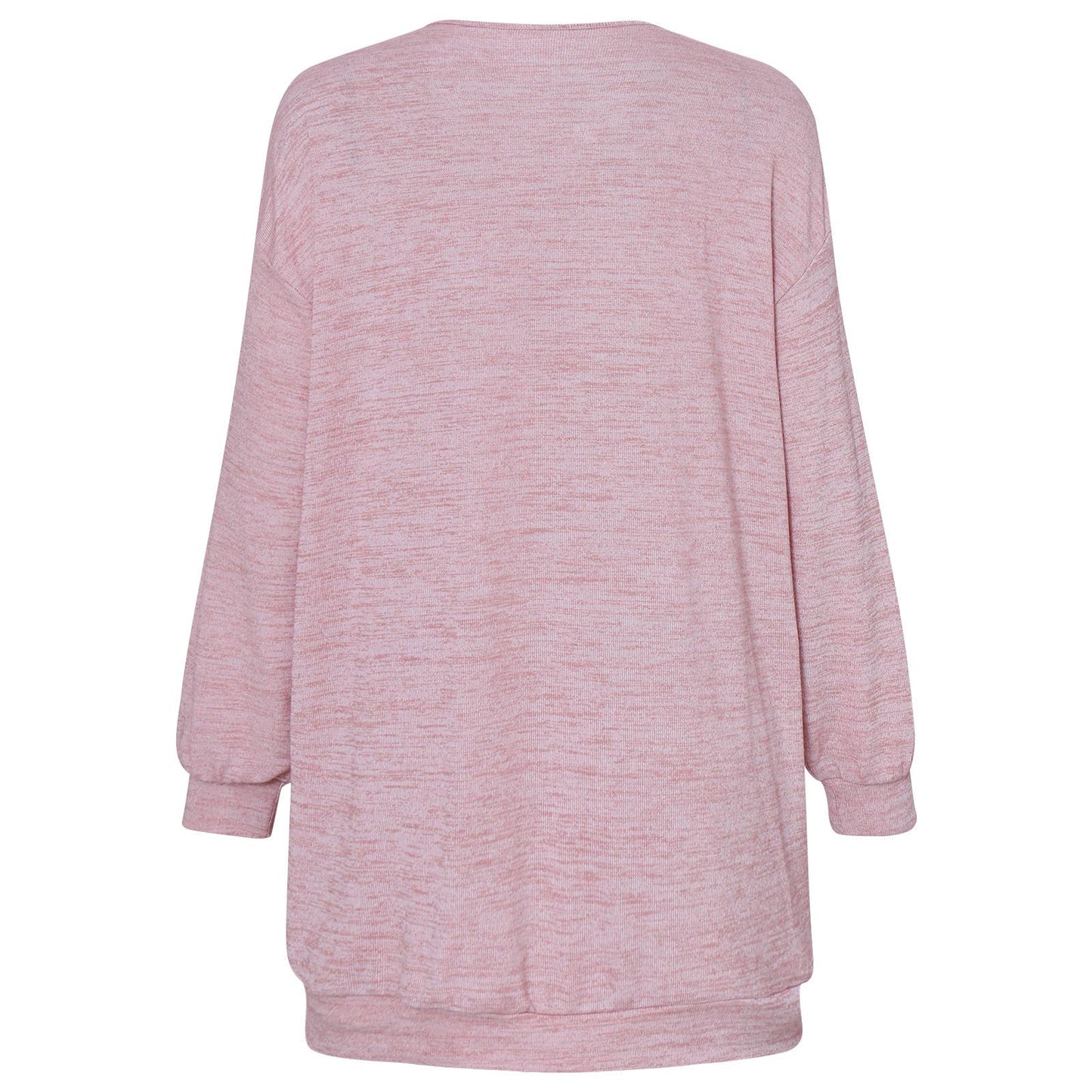 THIN COAT LONG SLEEVE LOOSE KNIT CARDIGAN