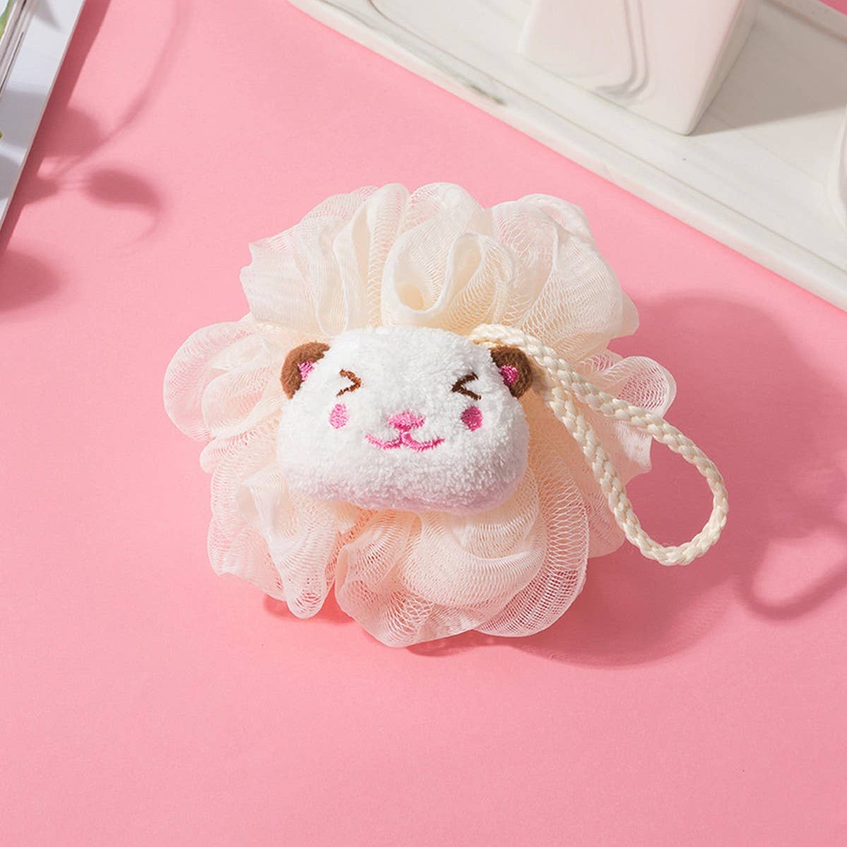 CWMM8750_CARTOON ANIMALS CUTE BATH BACK SCRUB BATH FLOWER