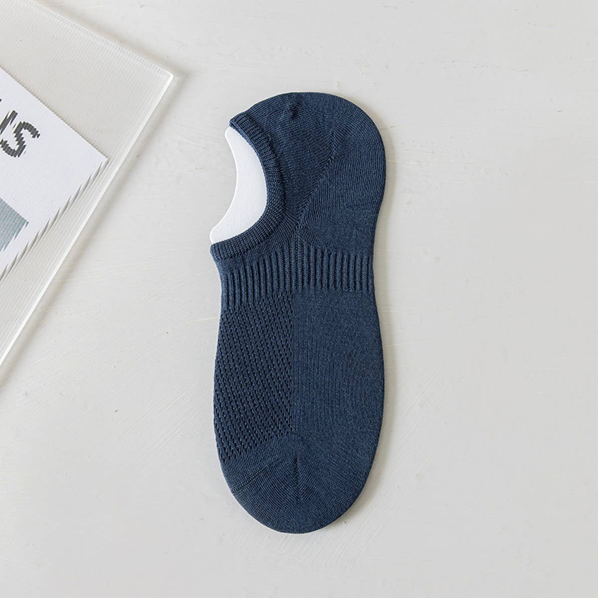 MEN'S BONELESS MESH SHALLOW INVISIBLE SOCKS