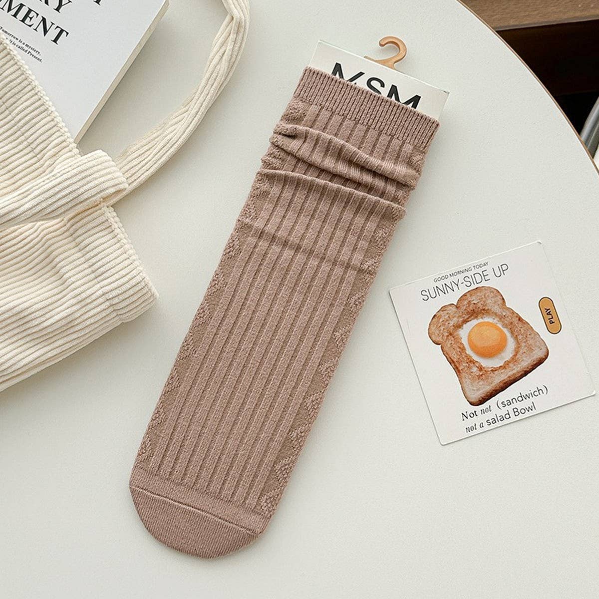 AUTUMN AND WINTER ALL-MATCH MID-CALF SOCKS_CWMS1066