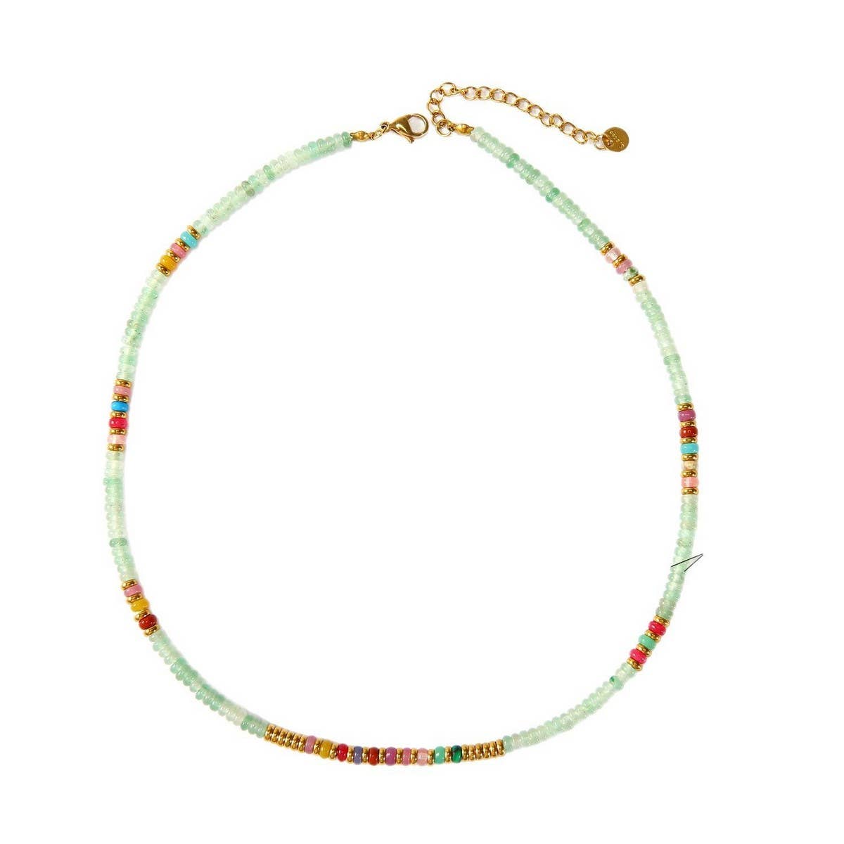 Vintage Style Steel Necklace with Heart Pendant