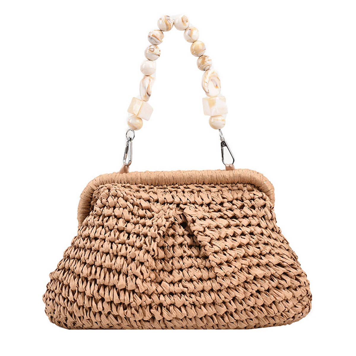 Trendy weaving of vacation beach bags