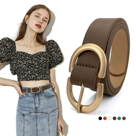 SOLID COLOR VERSATILE HIGH QUALITY PU BELT_CWABE0690