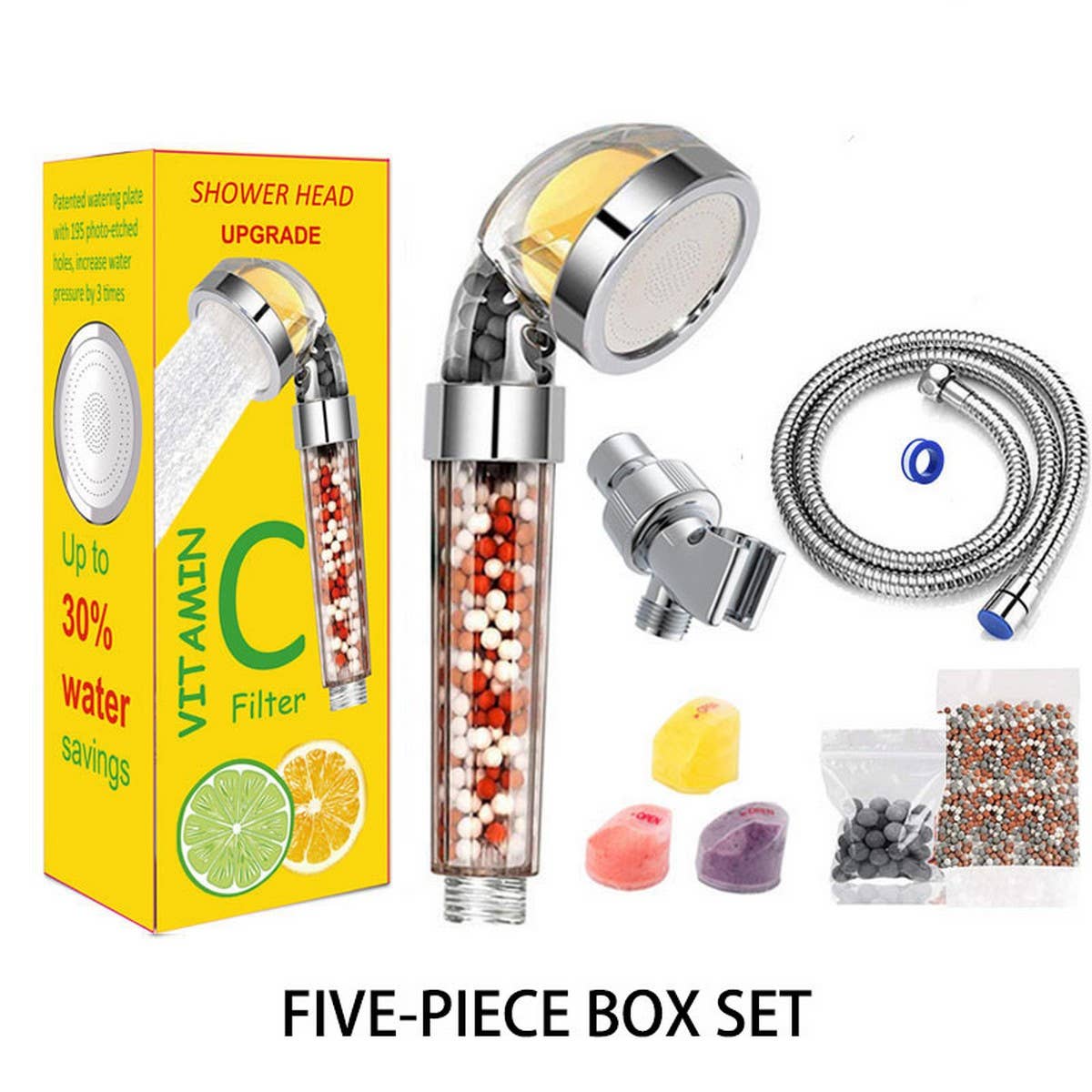 NEGATIVE ION SHOWER SET AMERICAN SHOWER ARM