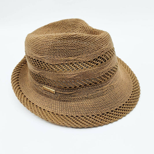 STRAW SUN PROTECTION BUCKET HAT_CWAH1332