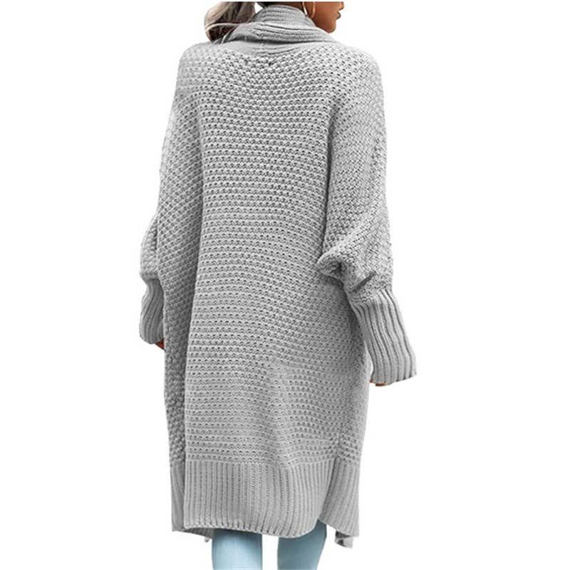 LONG CARDIGAN BATSLEEVE SWEATER COAT