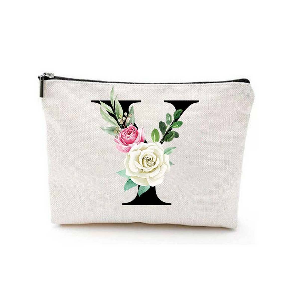 SIMPLE DOUBLE-SIDED PRINTED ZIPPER COSMETIC BAG_CWAB2251