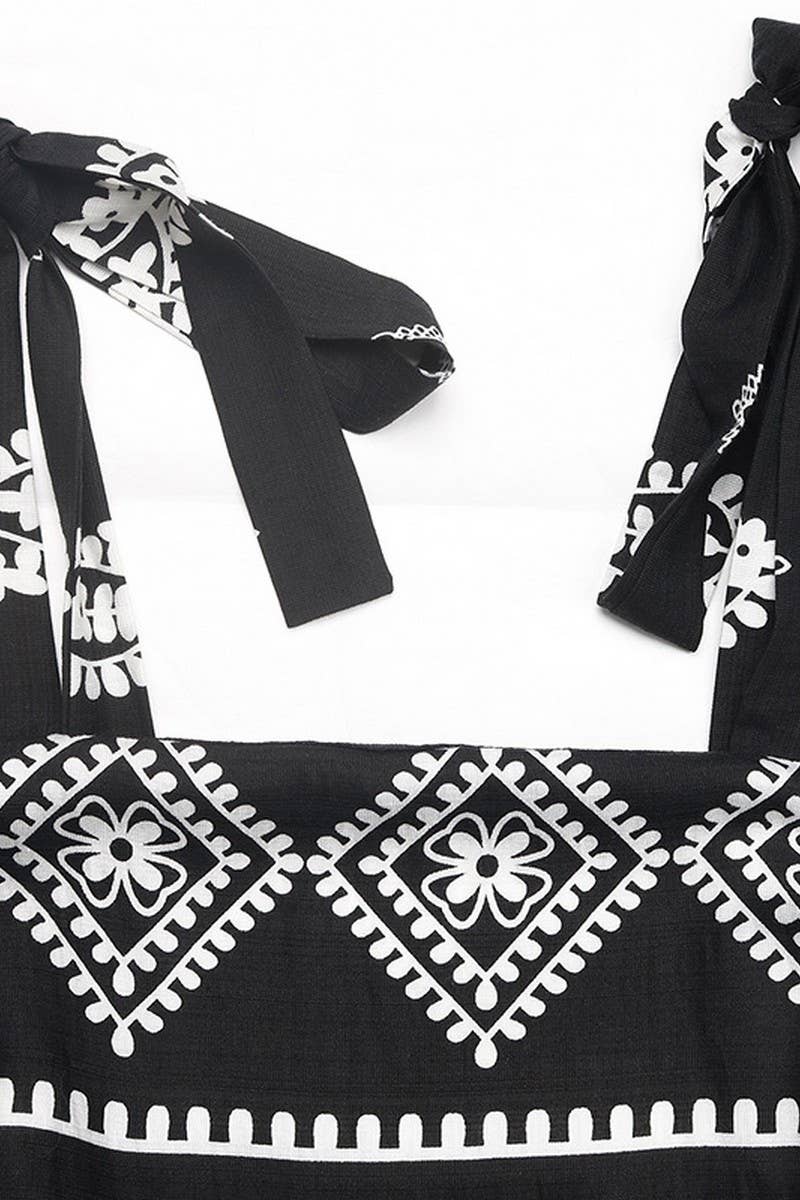 CWDMD5316_CASUAL VACATION SLEEVELESS FLORAL PRINT DRESS