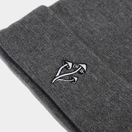 MUSHROOM EMBROIDERED KNITTED HAT SIMPLE _CWAH2089