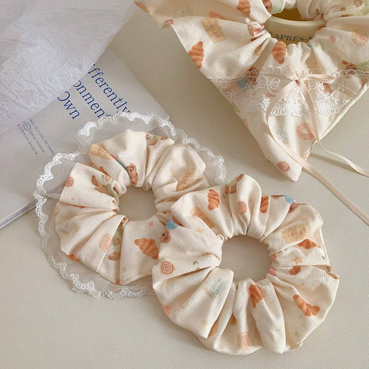 BEAR BOWLACE HAIRBAND SQUARE SCARFHAIR ACCESSORIES_CWAHA3703