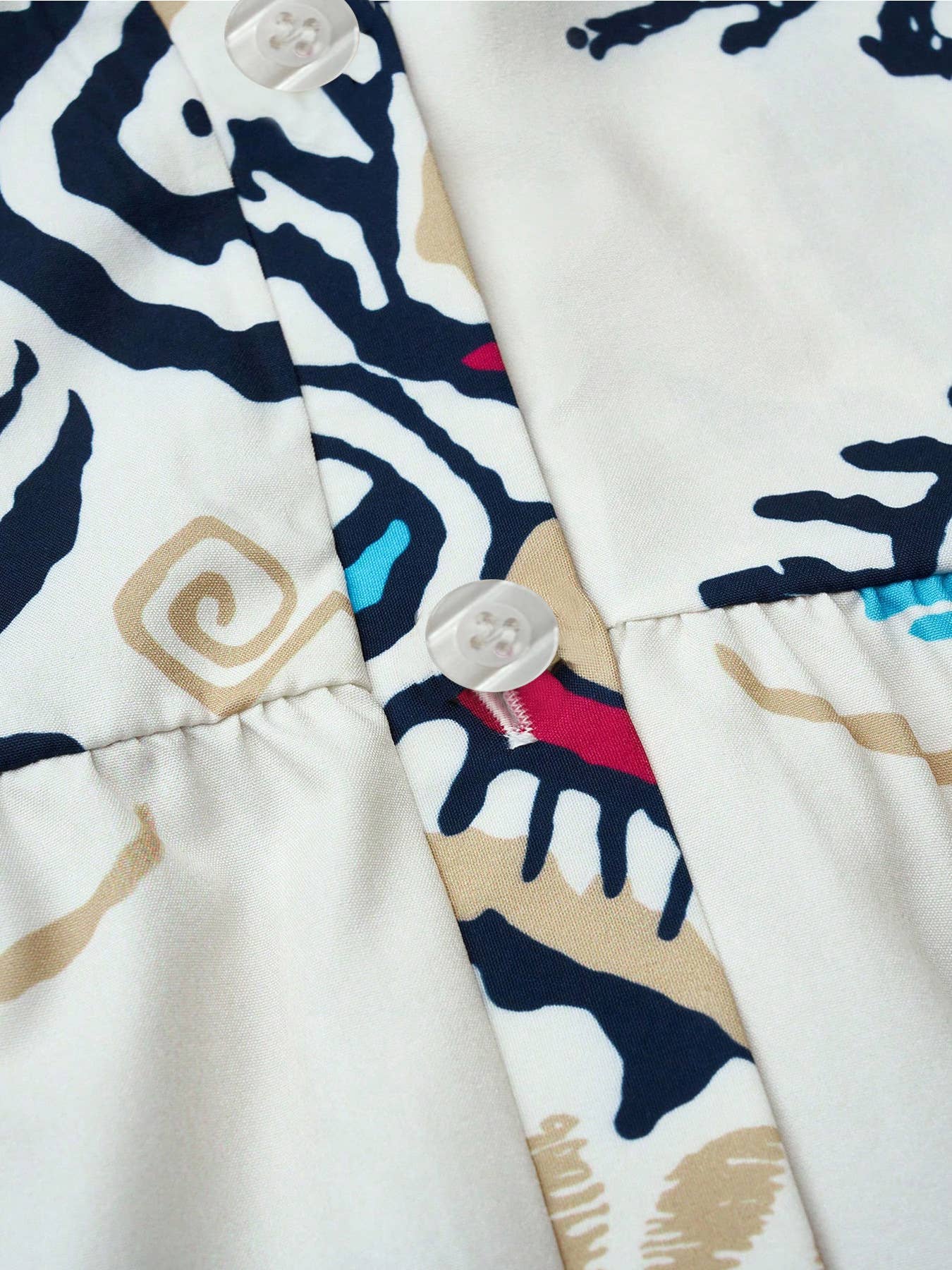 HOLIDAY STYLE LOOSE CASUAL FLORAL DRESS