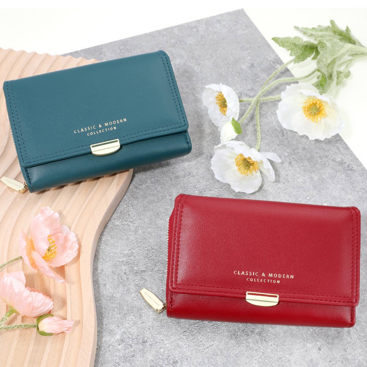 LARGE CAPACITY MULTIFUNCTIONAL ZIPPERED WALLET_CWAB1661