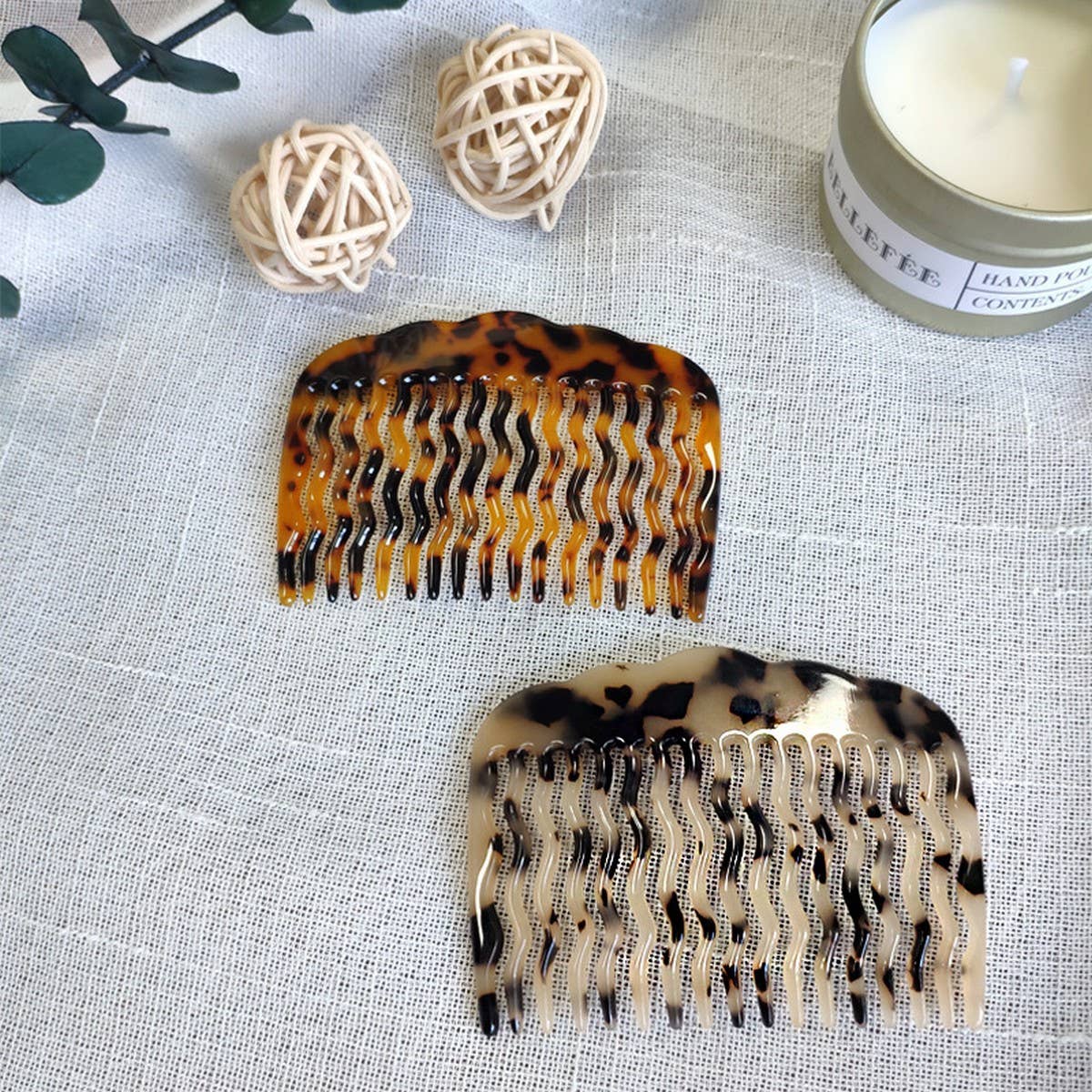 ACETATE HAIR COMB WAVE INSERT HAIRPIN_CWAHA4209