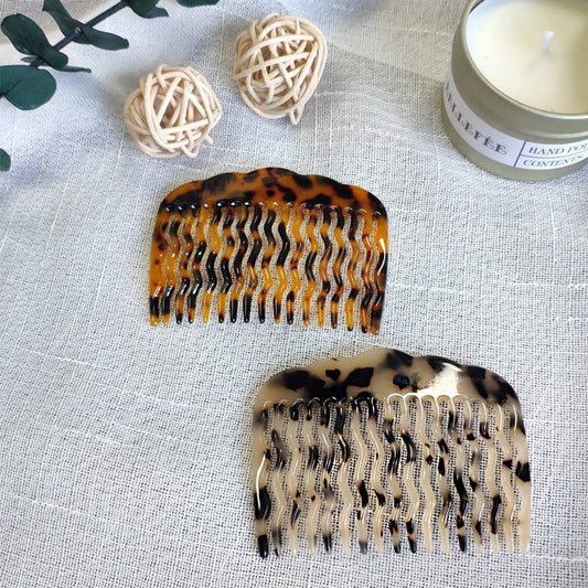 ACETATE HAIR COMB WAVE INSERT HAIRPIN_CWAHA4209