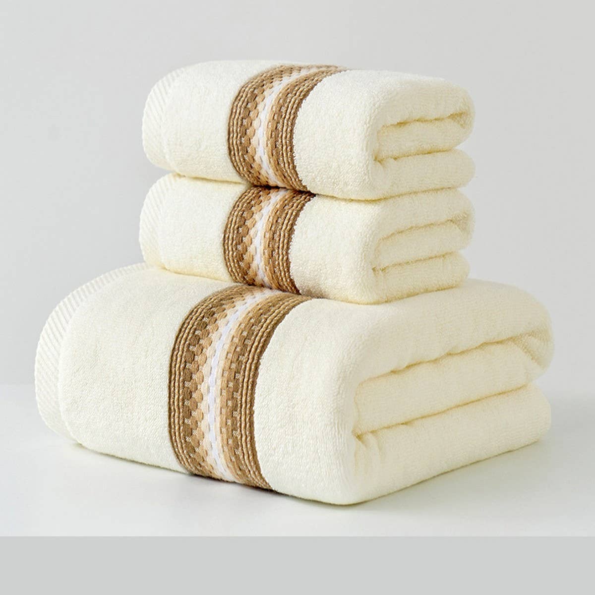 HOME-USE PURE COTTON THICKENED ADULT BATH TOWEL