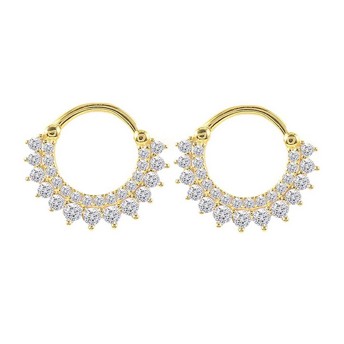 FASHION PERSONALITY SUNFLOWER EARRINGS_CWAJE1734
