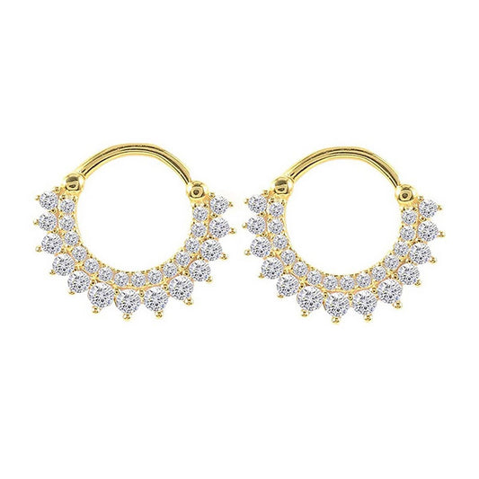 FASHION PERSONALITY SUNFLOWER EARRINGS_CWAJE1734