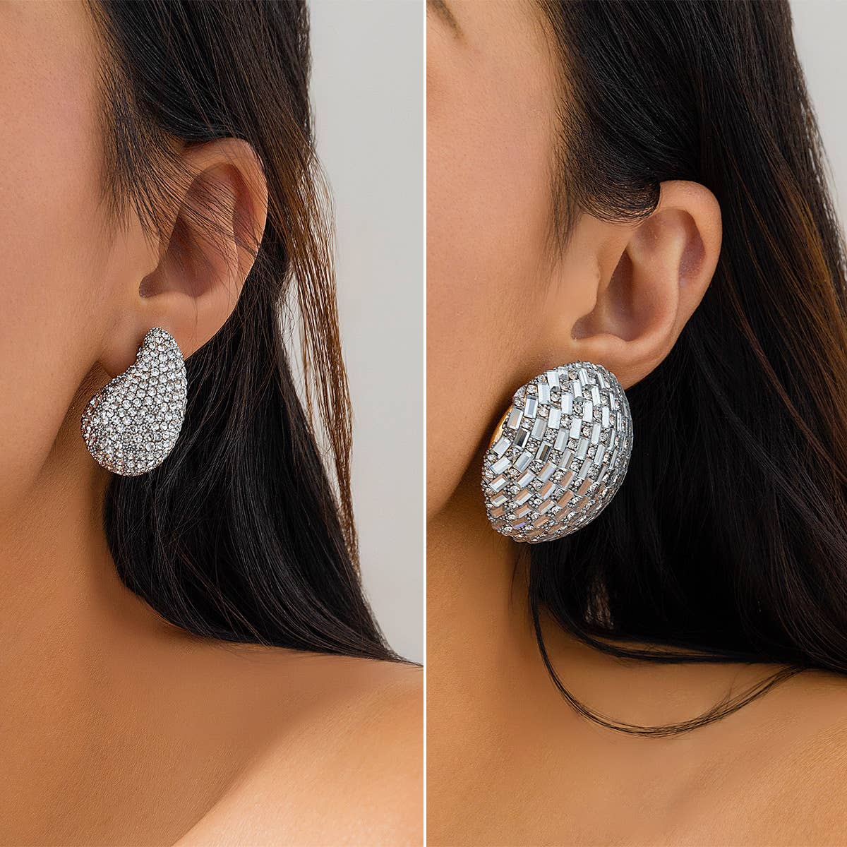 RETRO FULL DIAMOND PUNK STYLE DROP EARRINGS_CWAJE1143