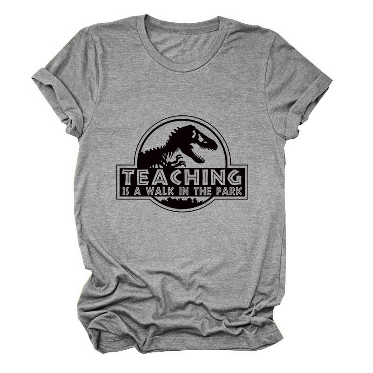 Summer Crew Neck Tee ??Funny Teaching Design_CWTTS1497