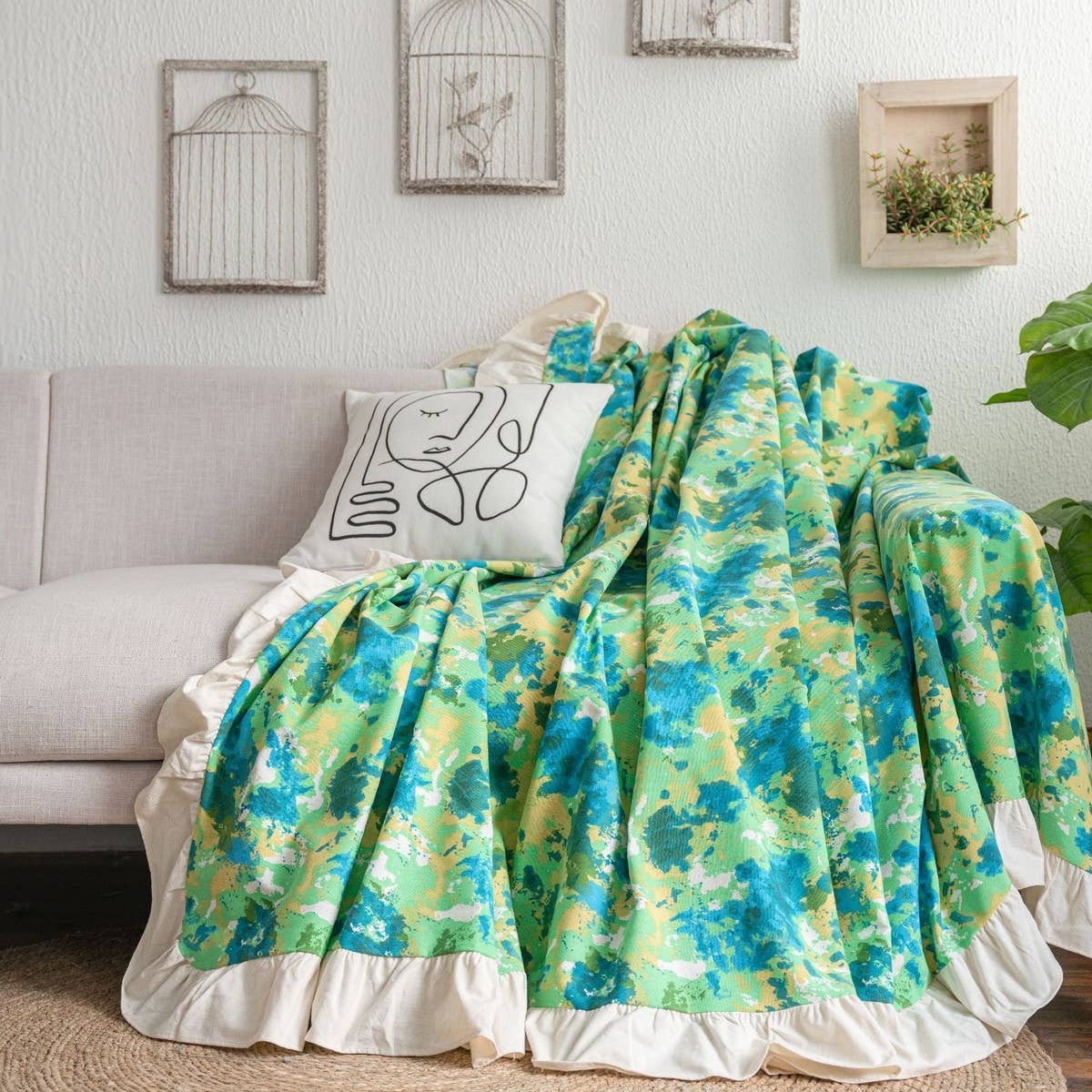 MULTIFUNCTIONAL RETRO SOFA THROW