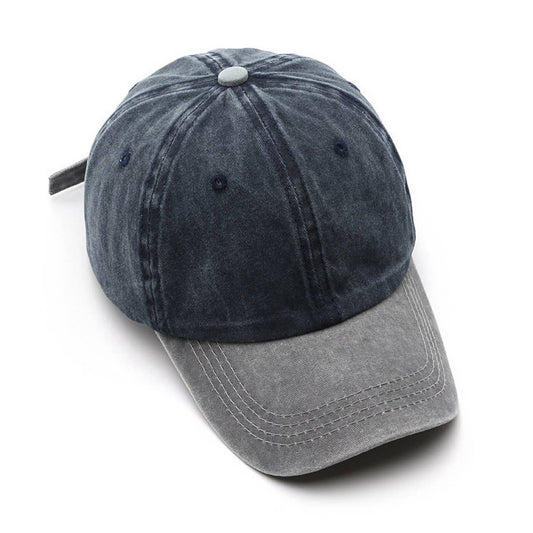 CWAH3233_TRENDY SPLICING LIGHT PLATE BASEBALL CAP