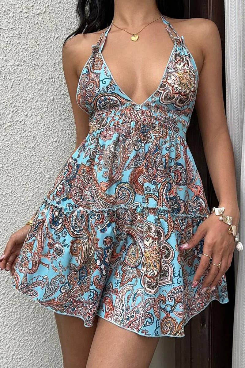 CWDSD8629_SUMMER SEXY HALTER BACK DRESS