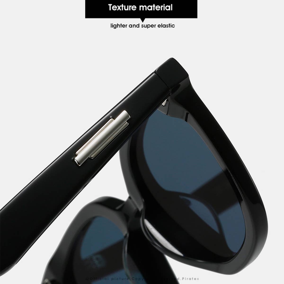 T-SHAPED SUNGLASSES RETRO LARGE FRAME SUNGLASSES