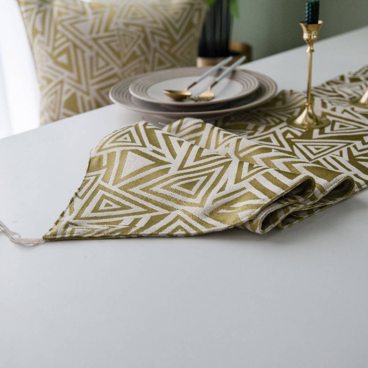 MODERN SIMPLE LONG COFFEE TABLE TABLECLOTH