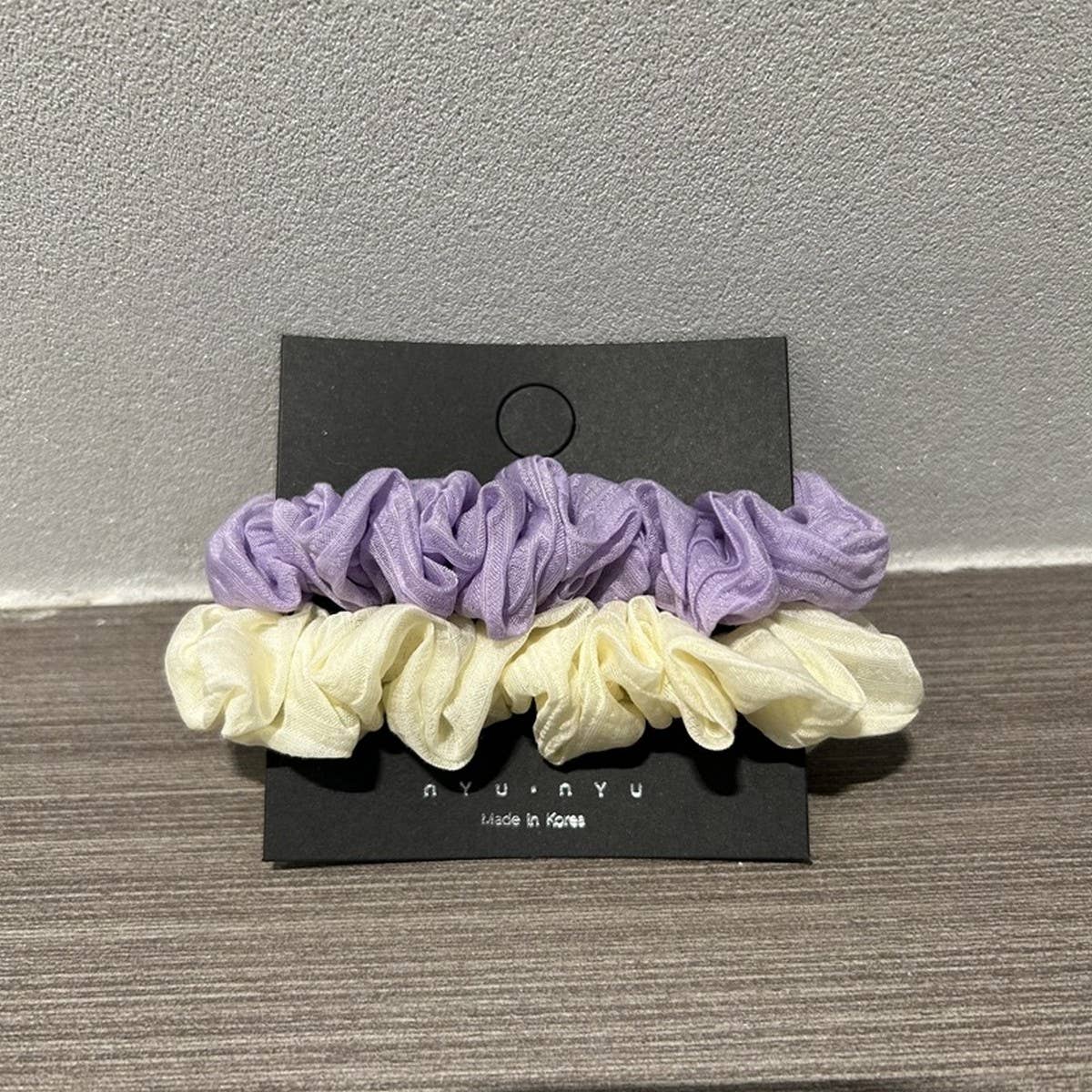 SOLID COLOR ARTISTIC SMALL INTESTINE HAIR RING_CWAHA2731